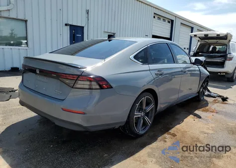 2023 Honda Accord Hybrid Sport из США, поврежденный, VIN 1HGCY2F51PA017920